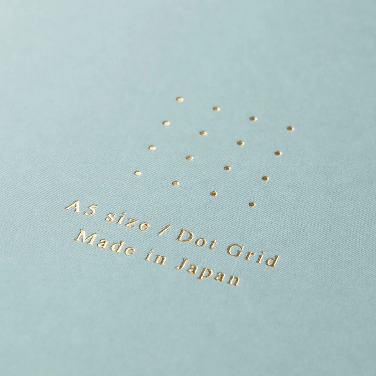 Midori Ring Notebook - Color Blue - Dot Grid - A5 - Pen Boutique Ltd