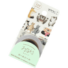 Midori Roll Sticker - Yuru Log Animal Emotions - Pen Boutique Ltd