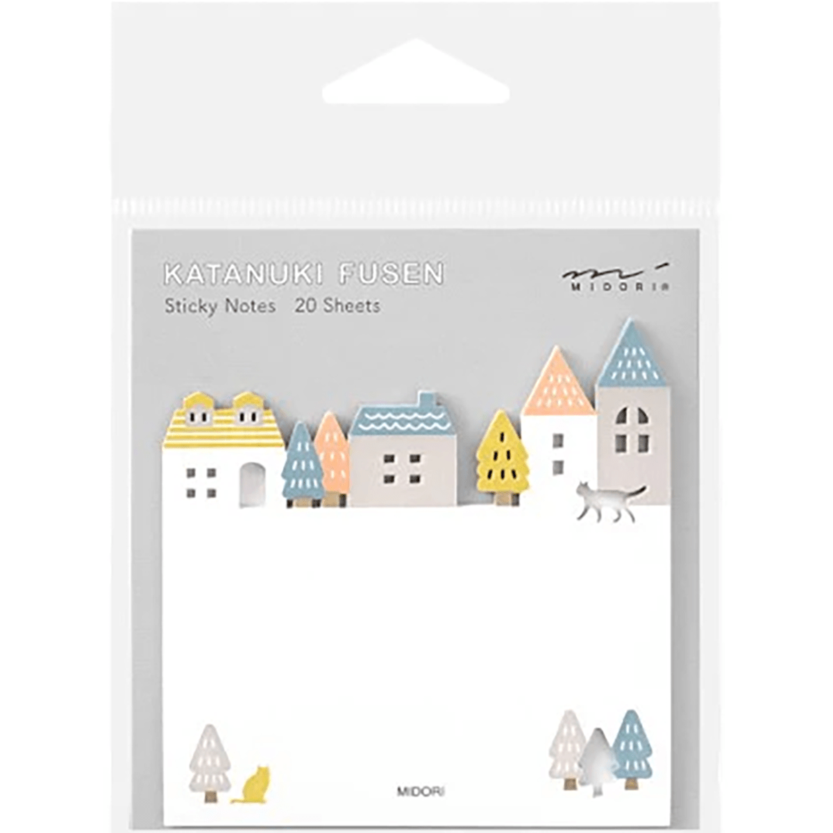 Midori Sticky Notes - Die - Cutting Town - Pen Boutique Ltd