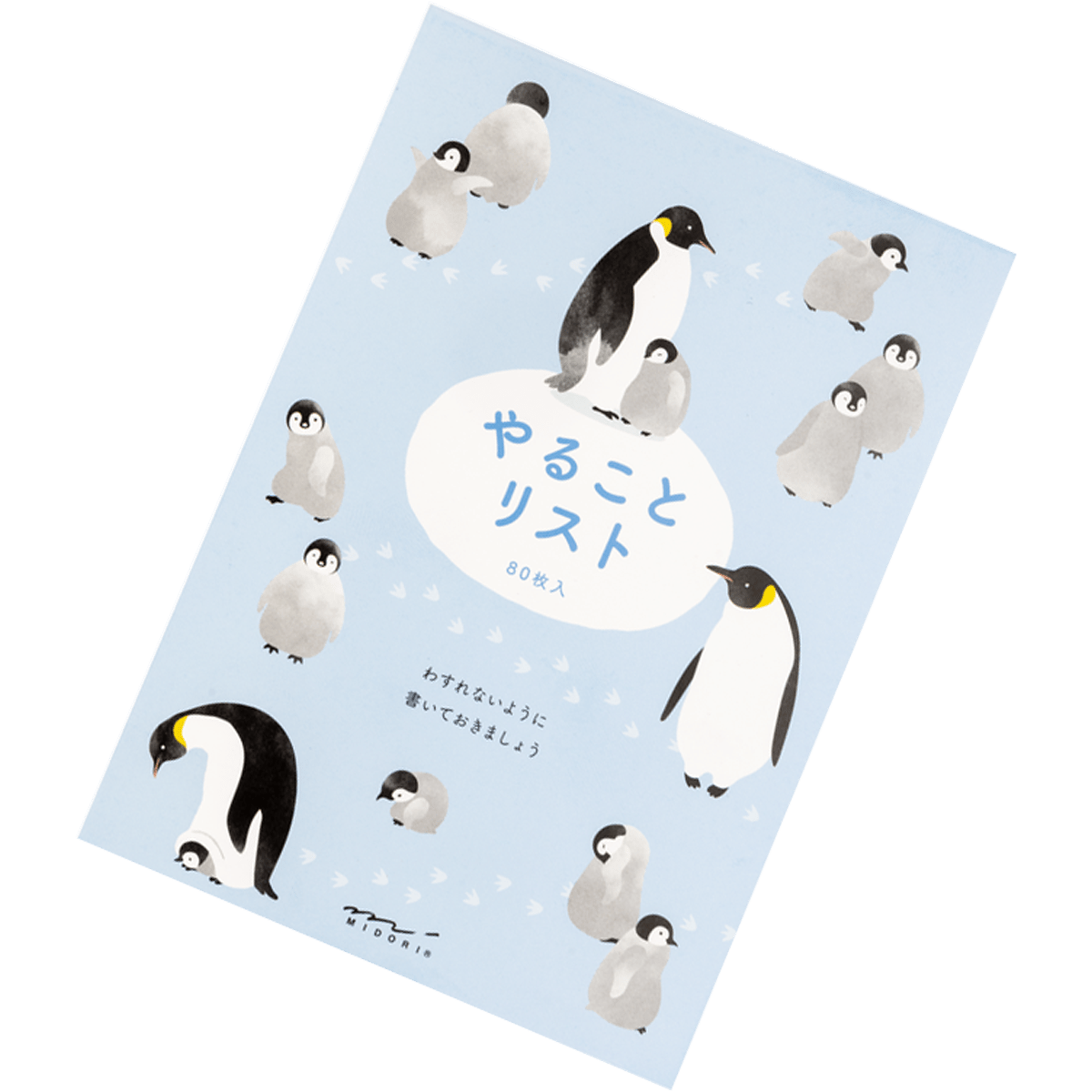 Midori To-Do Memo Pad - Penguin - Pen Boutique Ltd