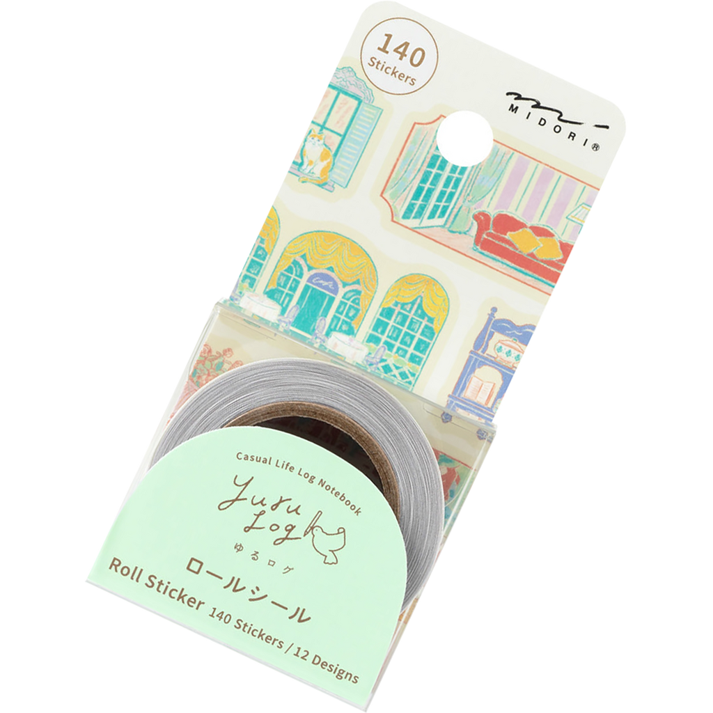 Midori Roll Sticker - Yuru Log Window Views