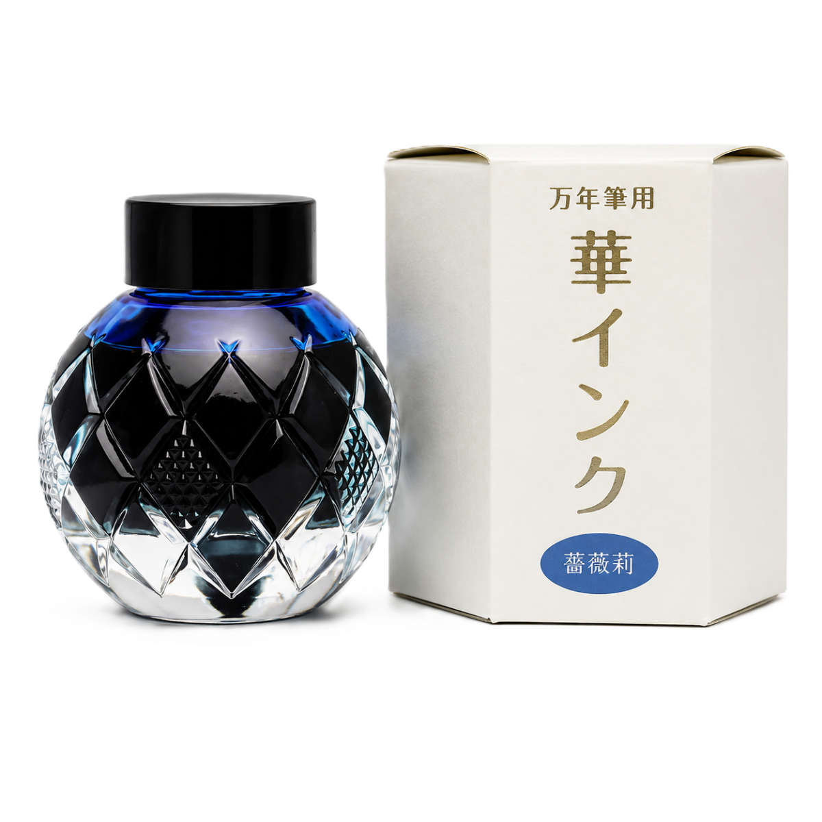 Mitasanshodo Botanical Flower Ink Bottle - Brunfelsia - 55ml-Pen Boutique Ltd