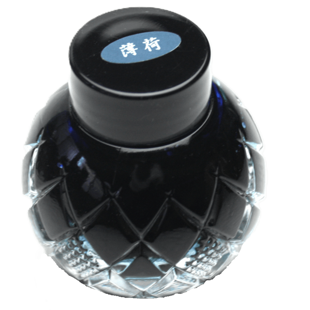 Mitasanshodo Traditional Scent Ink Bottle - Hakka Blue-Black - 55ml - Pen Boutique Ltd