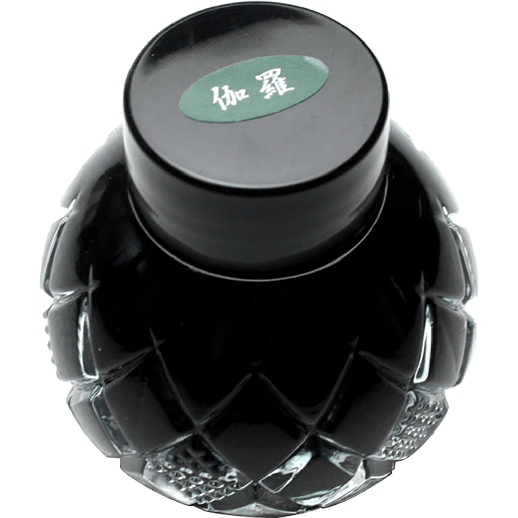 Mitasanshodo Traditional Scent Ink Bottle - Kyara Green - 55ml - Pen Boutique Ltd