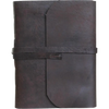 Monk Paper Buffalo Leather Dark Brown Lokta Large Journal-Pen Boutique Ltd