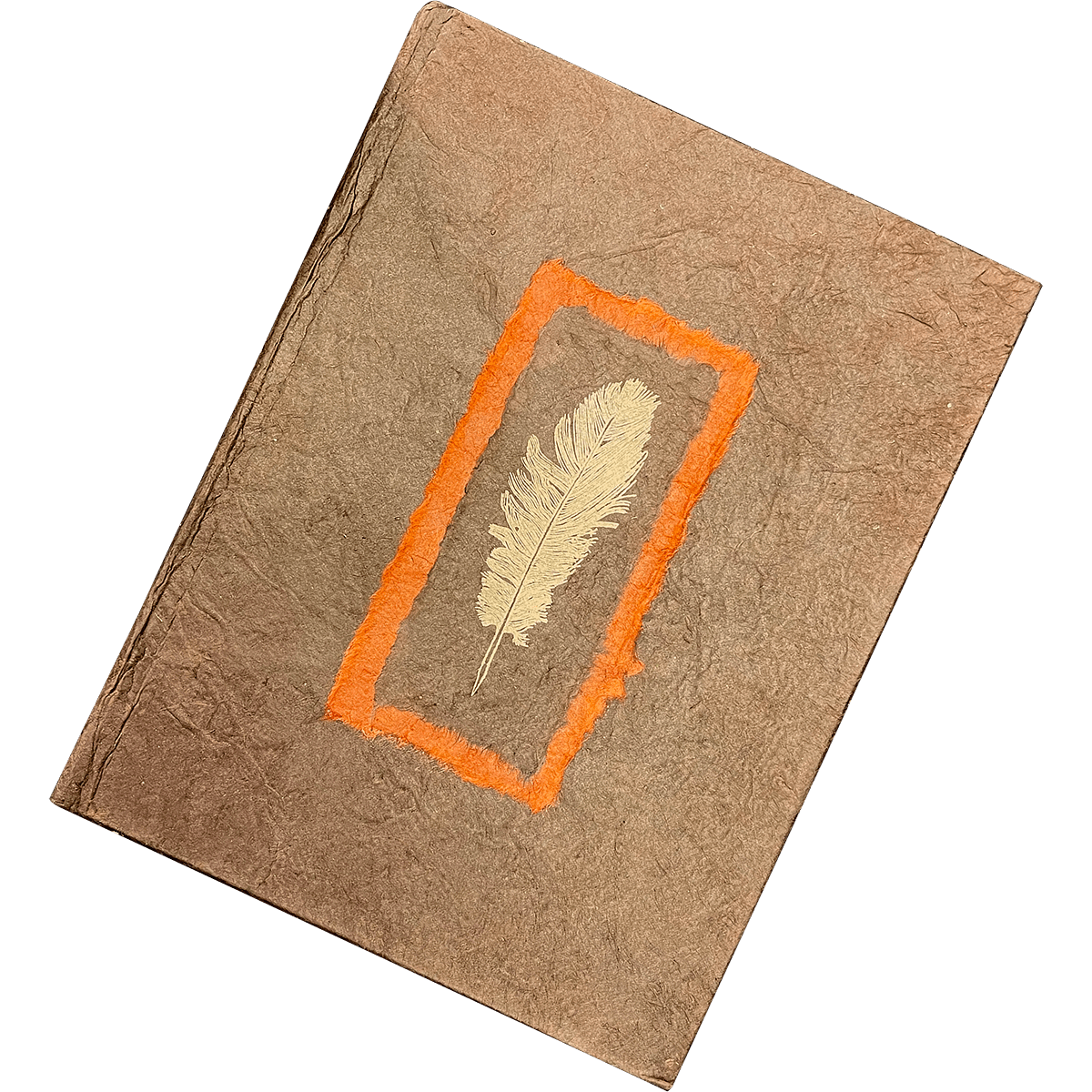 Monk Paper Hard Cover Journal - Walnut - Pen Boutique Ltd
