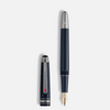Montblanc 145 Meisterstuck Fountain Pen - Around the World In 80 Days - Dark Blue Resin (Classique) 2025 - Pen Boutique Ltd