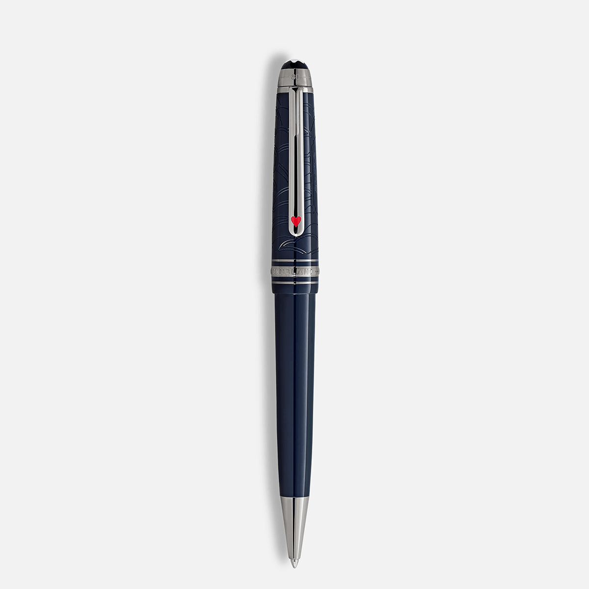 Montblanc 164 Meisterstuck Ballpoint Pen - Around The World In 80 Days - Dark Blue Resin (Classique) 2025 - Pen Boutique Ltd
