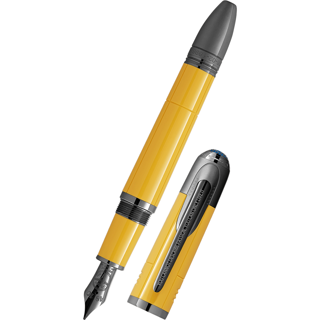 Montblanc Great Characters Fountain Pen - Special Edition - Giallo Modena Enzo Ferrari - Pen Boutique Ltd