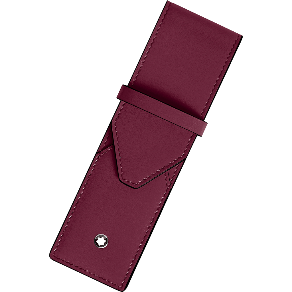 Montblanc Meisterstuck 2 Pen Pouch - Cassis - Pen Boutique Ltd