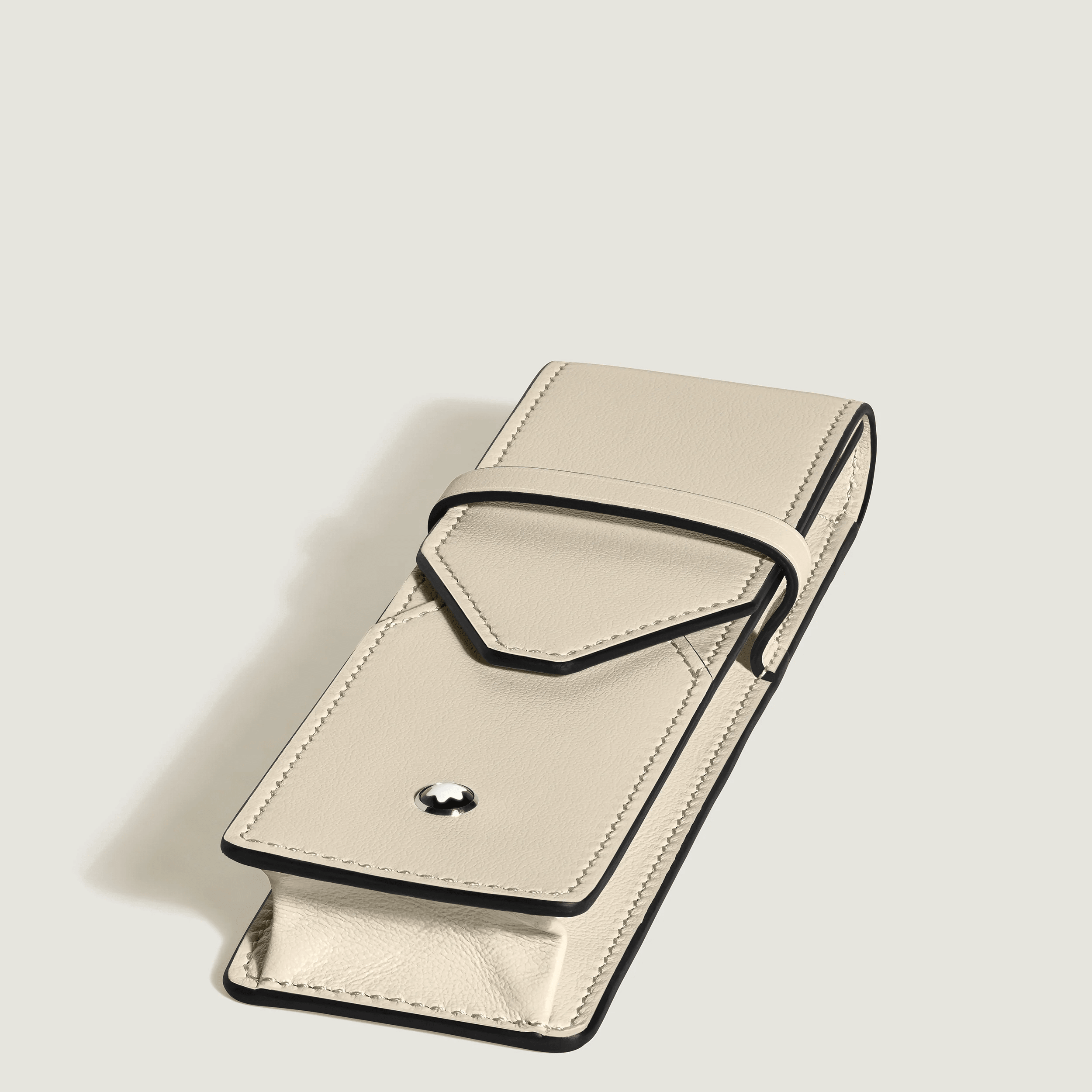 Montblanc Meisterstuck 2 Pen Pouch - Cloudy Beige - Pen Boutique Ltd