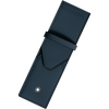 Montblanc Meisterstuck 2 Pen Pouch - Velvet Blue - Pen Boutique Ltd