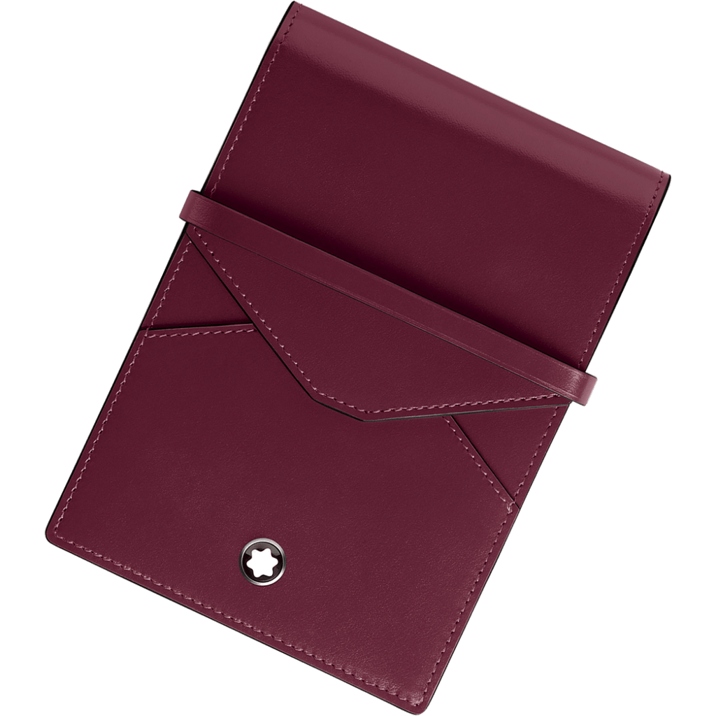 Montblanc Meisterstuck 5 Pen Pouch - Cassis - Pen Boutique Ltd