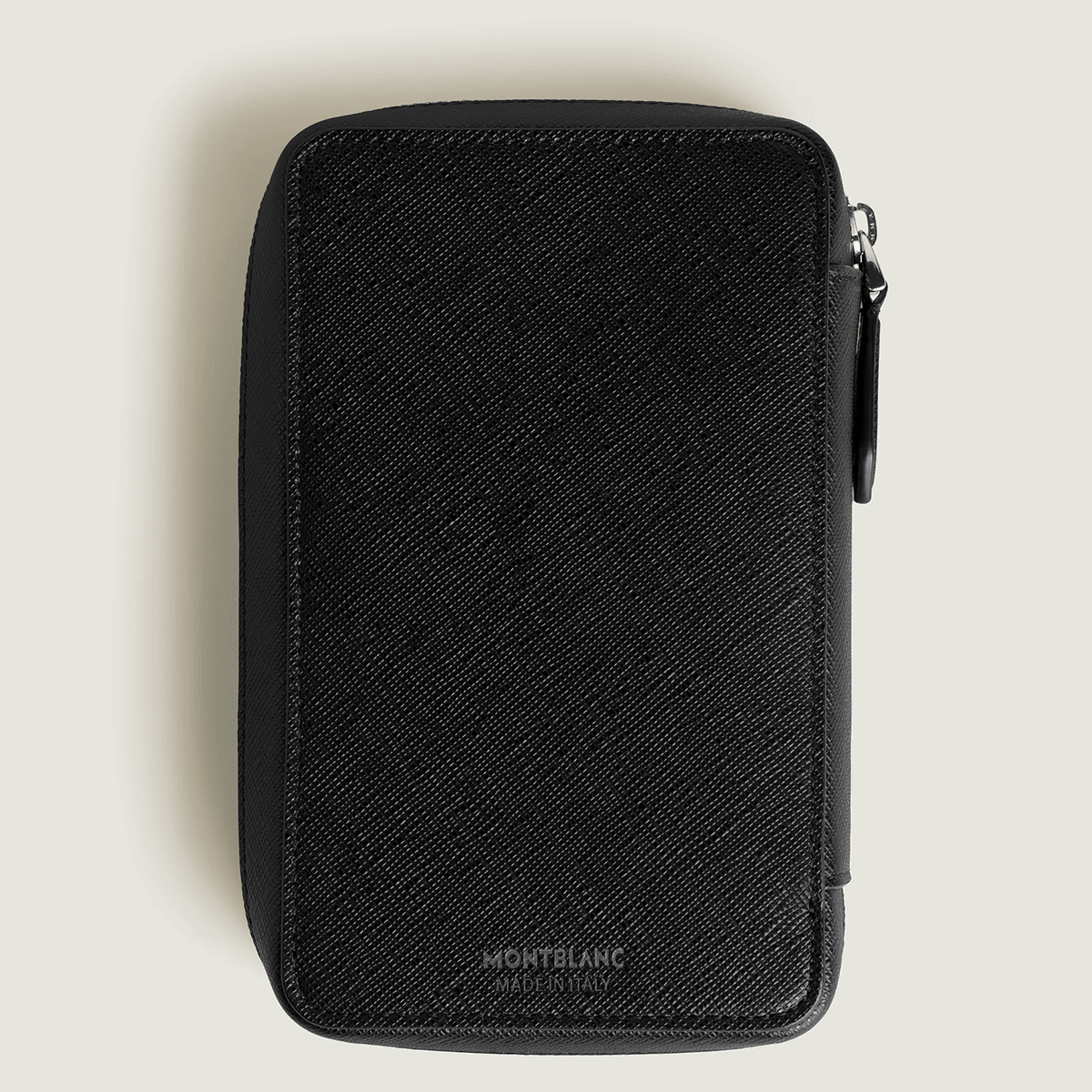 Montblanc Meisterstuck 8 Pen Pouch - Black (Zipper Closure) - Pen Boutique Ltd