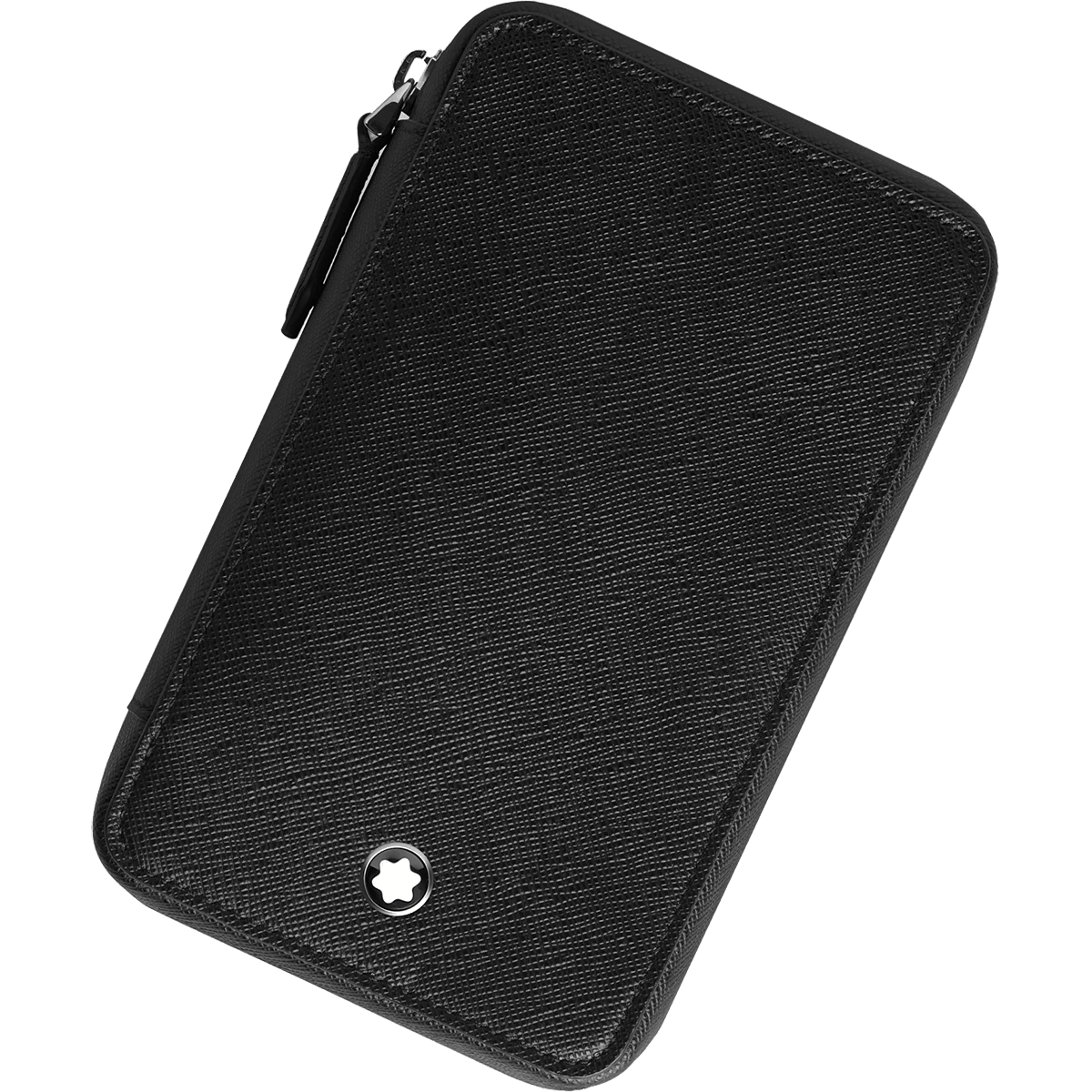 Montblanc Meisterstuck 8 Pen Pouch - Black (Zipper Closure) - Pen Boutique Ltd