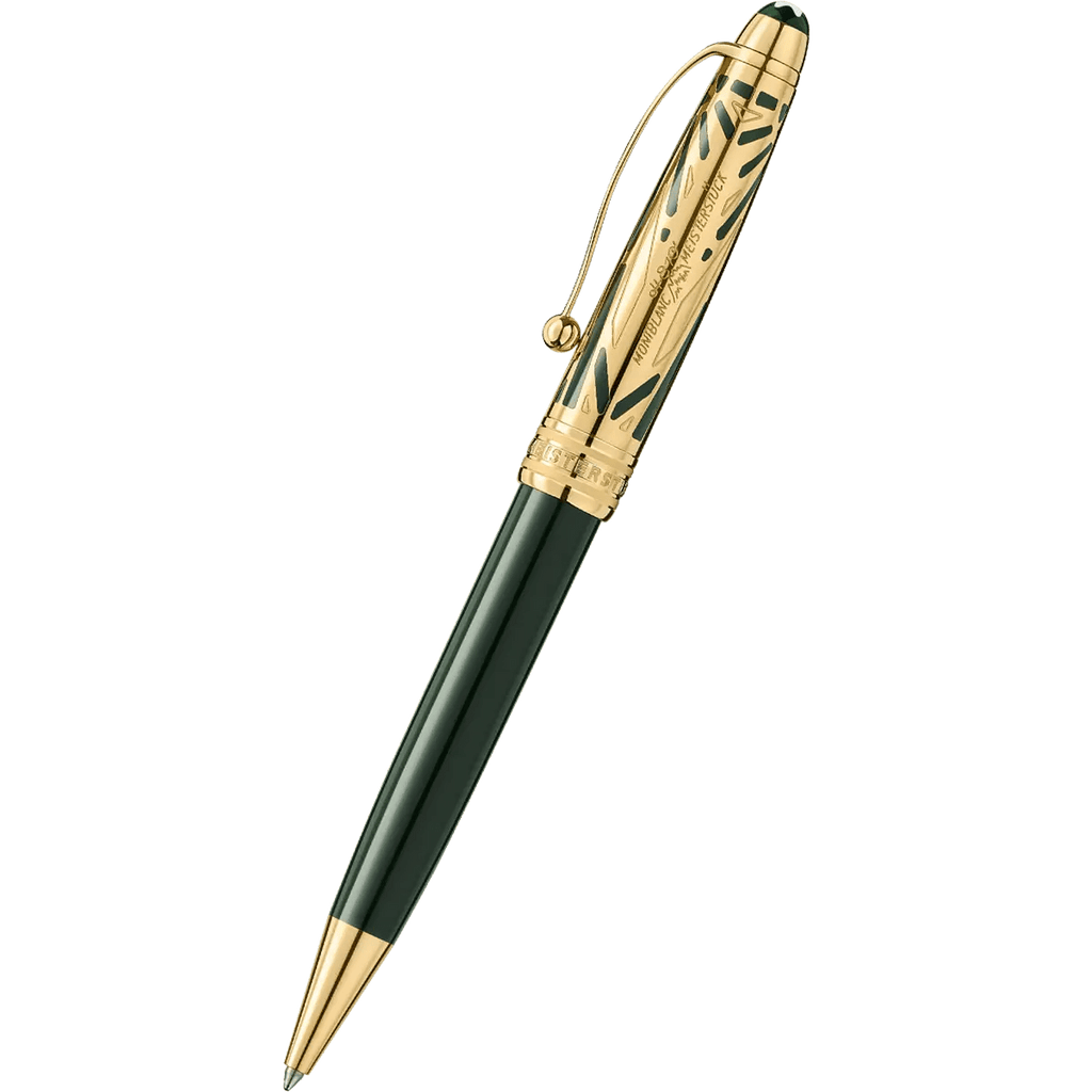 Montblanc Meisterstuck Ballpoint Pen - 164 The Origin Green - Doue - Pen Boutique Ltd