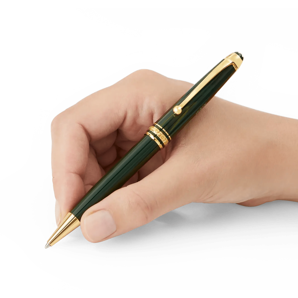 Montblanc Meisterstuck Ballpoint Pen - 164 The Origin Green - Pen Boutique Ltd