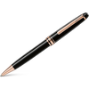 Montblanc Meisterstuck Ballpoint Pen - Black - Red Gold Trim - Classique-Pen Boutique Ltd