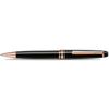 Montblanc Meisterstuck Ballpoint Pen - Black - Red Gold Trim - Classique-Pen Boutique Ltd