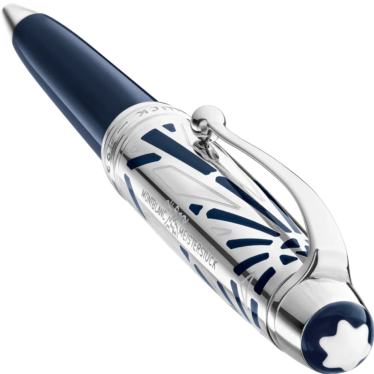 Montblanc Meisterstuck Ballpoint Pen - MS The Origin Blue - Doue - Pen Boutique Ltd