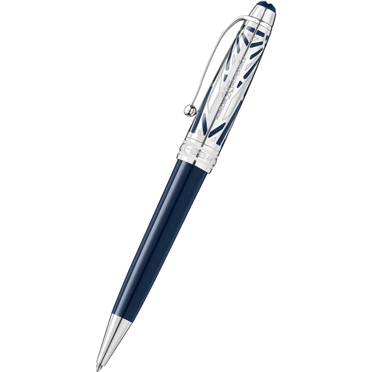 Montblanc Meisterstuck Ballpoint Pen - MS The Origin Blue - Doue - Pen Boutique Ltd