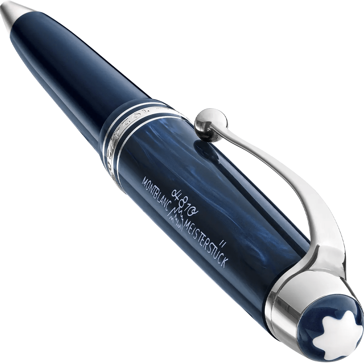 Montblanc Meisterstuck Ballpoint Pen - MS The Origin Blue - Pen Boutique Ltd