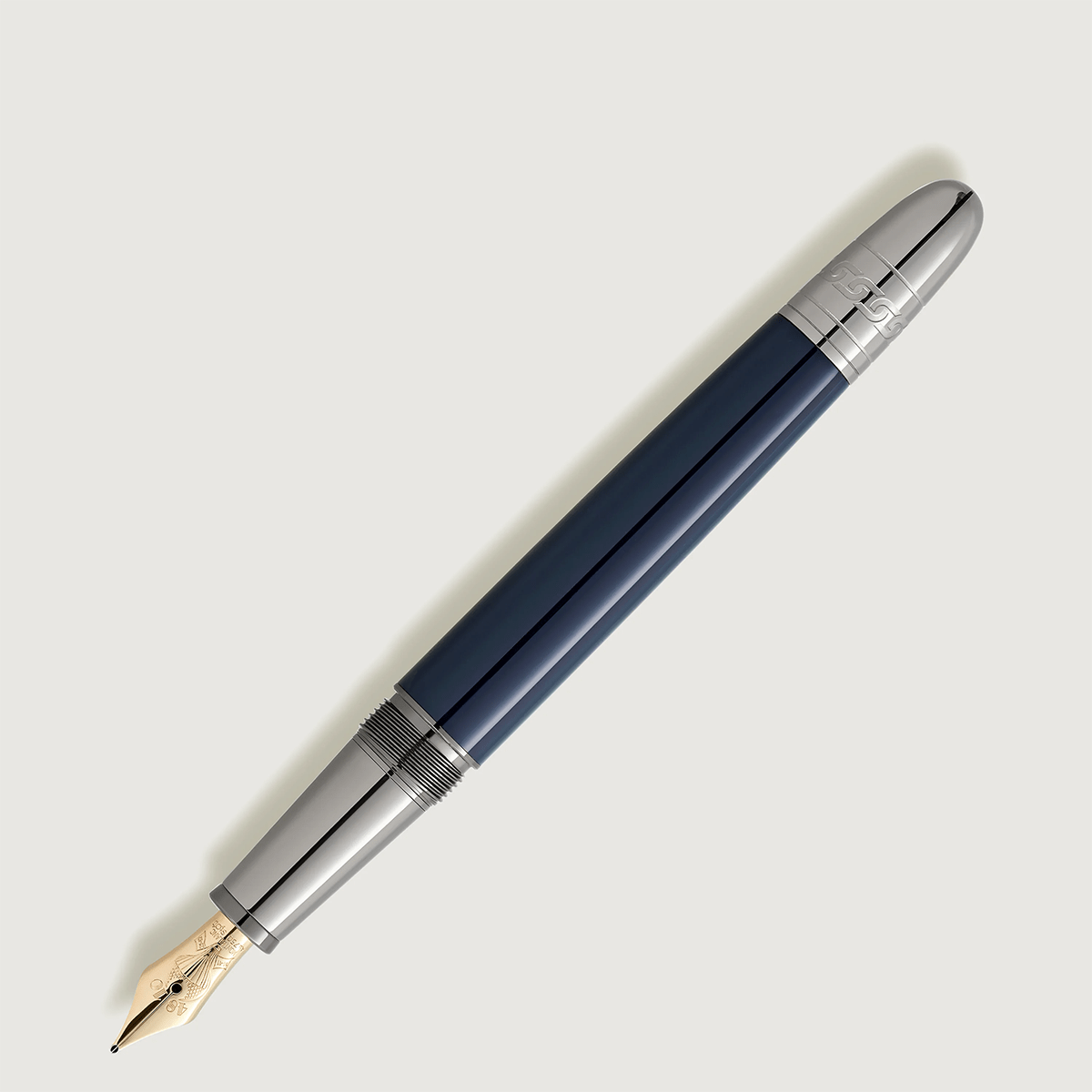 Montblanc Meisterstuck Fountain Pen - 145 Doue - Around The World In 80 Days - Dark Blue (Classique) 2025 - Pen Boutique Ltd