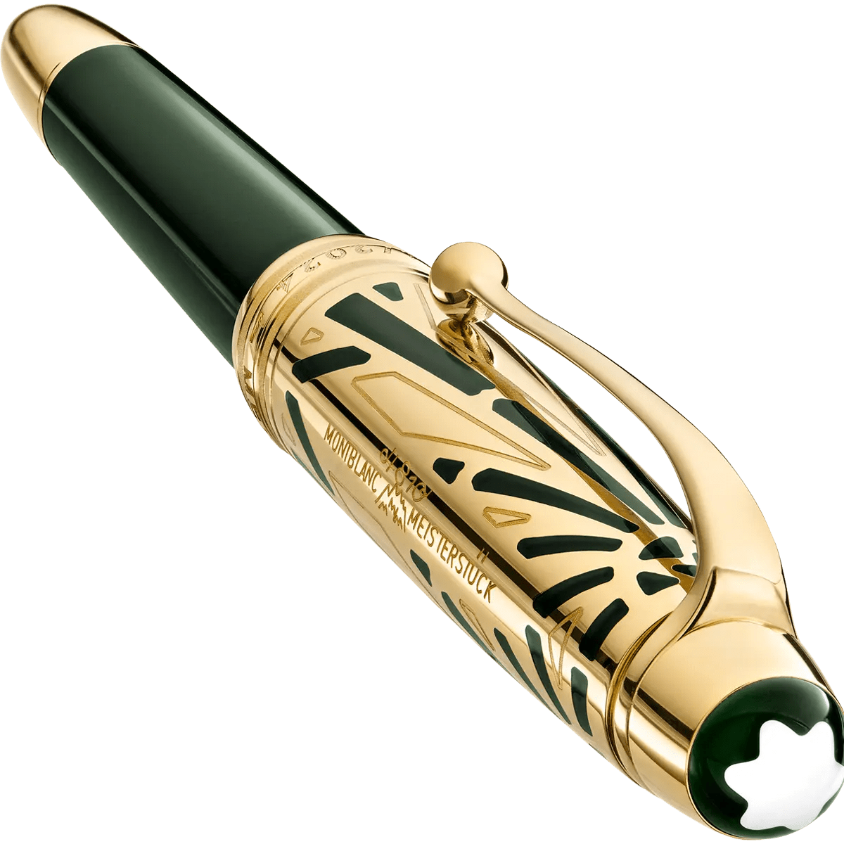 Montblanc Meisterstuck Fountain Pen - 145 The Origin Green - Doue - Pen Boutique Ltd