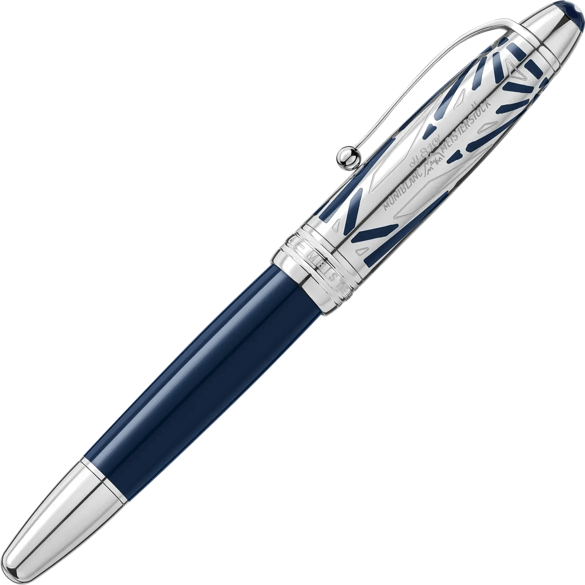 Montblanc Meisterstuck Fountain Pen - 146 The Origin Blue - Doue - Pen Boutique Ltd