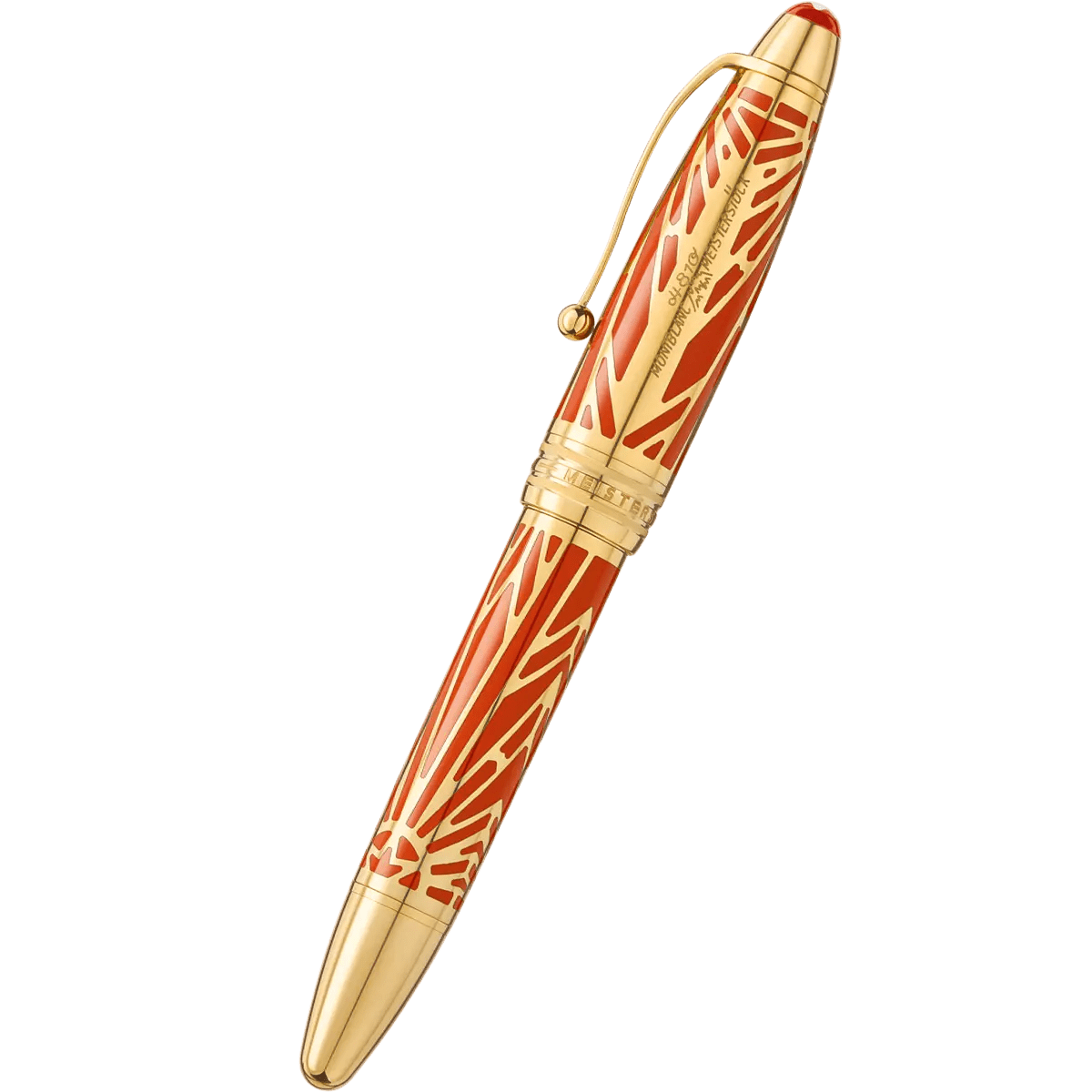 Montblanc Meisterstuck Fountain Pen - 146 The Origin Solitaire Coral - Pen Boutique Ltd