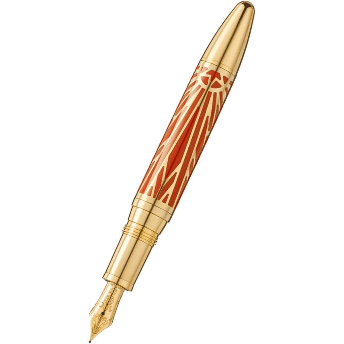 Montblanc Meisterstuck Fountain Pen - 146 The Origin Solitaire Coral - Pen Boutique Ltd