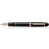 Montblanc Meisterstuck Fountain Pen - 149 Black - Red Gold Trim-Pen Boutique Ltd