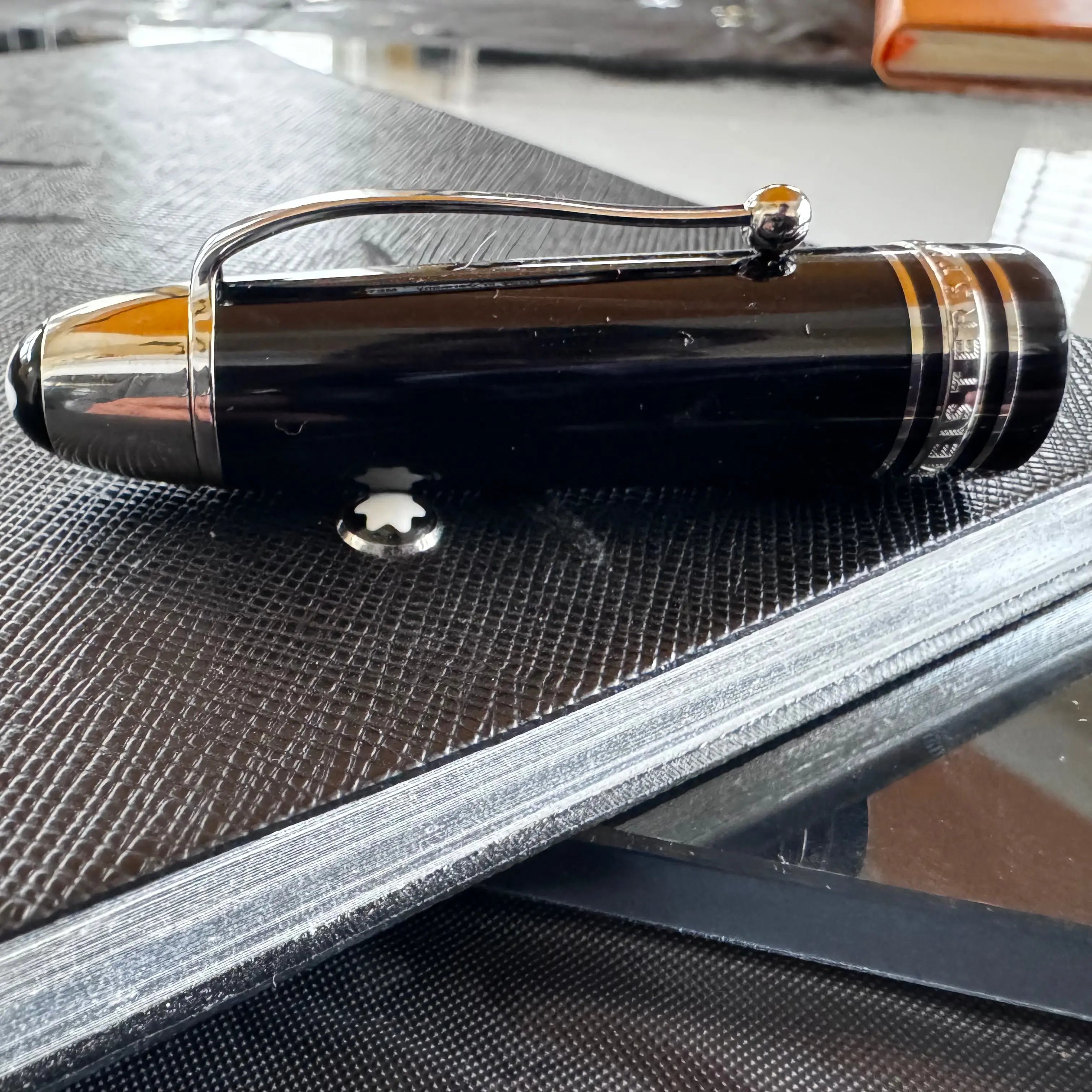Montblanc Meisterstuck Fountain Pen - 149 The Origin Black - Medium Nib - Pen Boutique Ltd