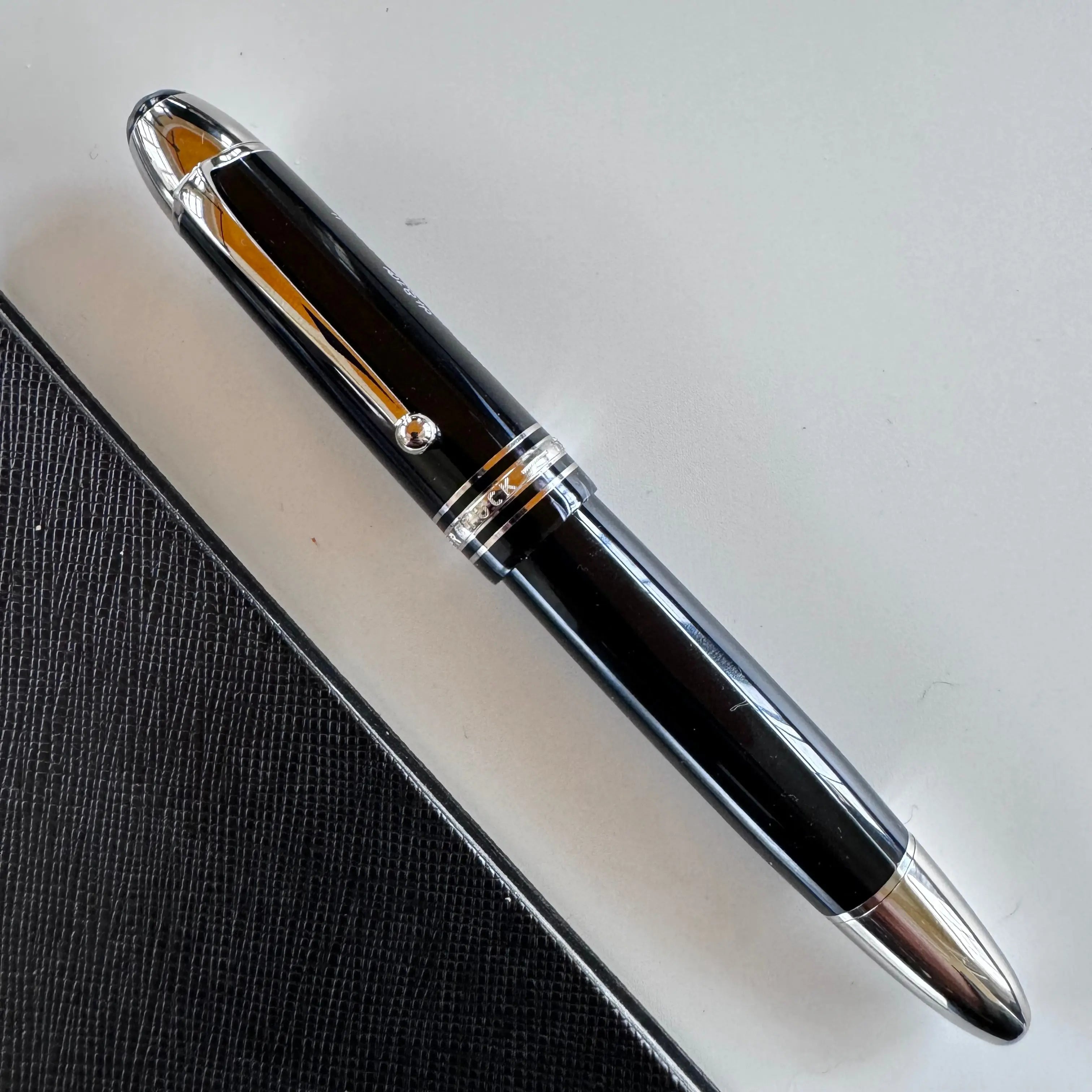 Montblanc Meisterstuck Fountain Pen - 149 The Origin Black - Medium Nib - Pen Boutique Ltd
