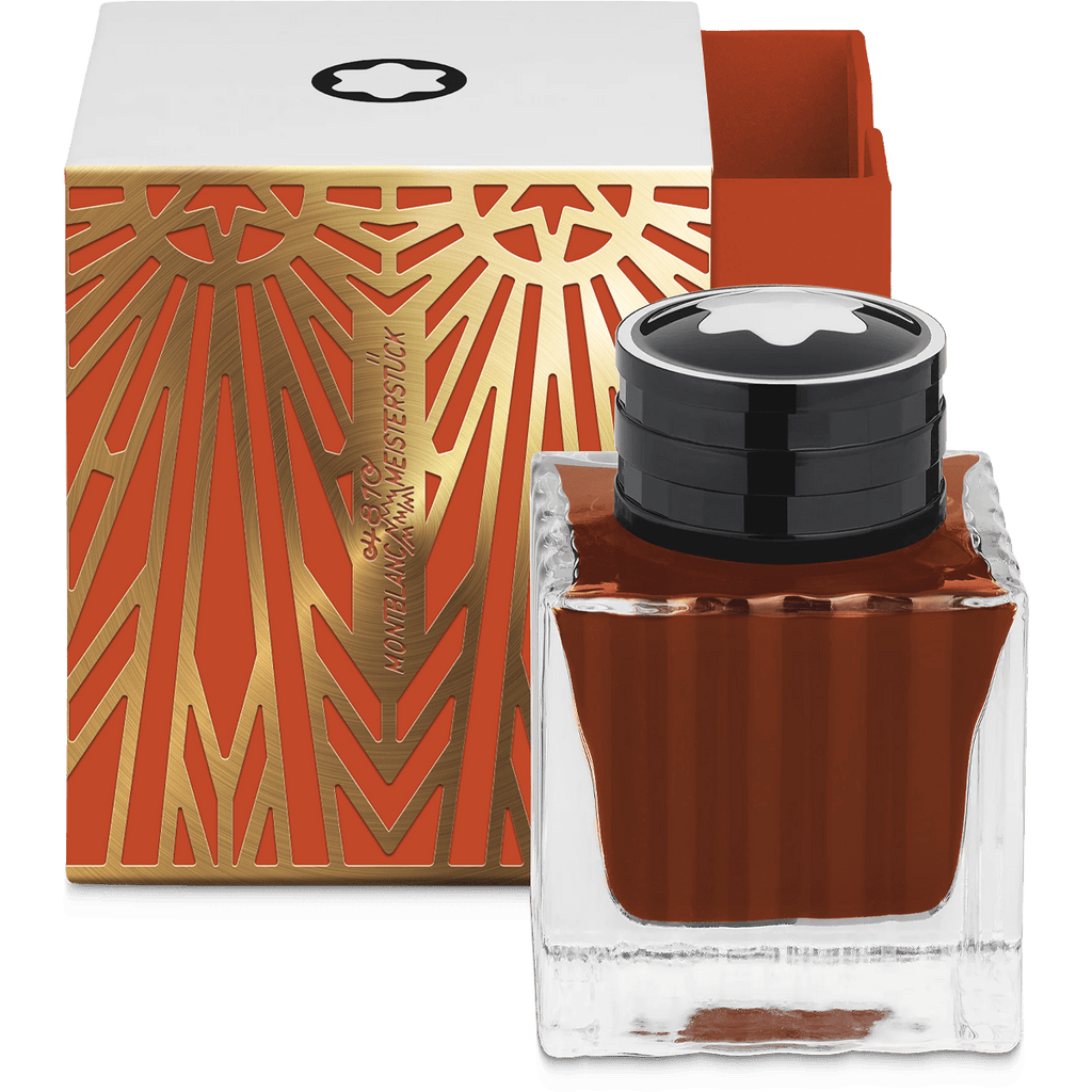 Montblanc Meisterstuck Ink Bottle - Origins Coral - 50ml - Pen Boutique Ltd