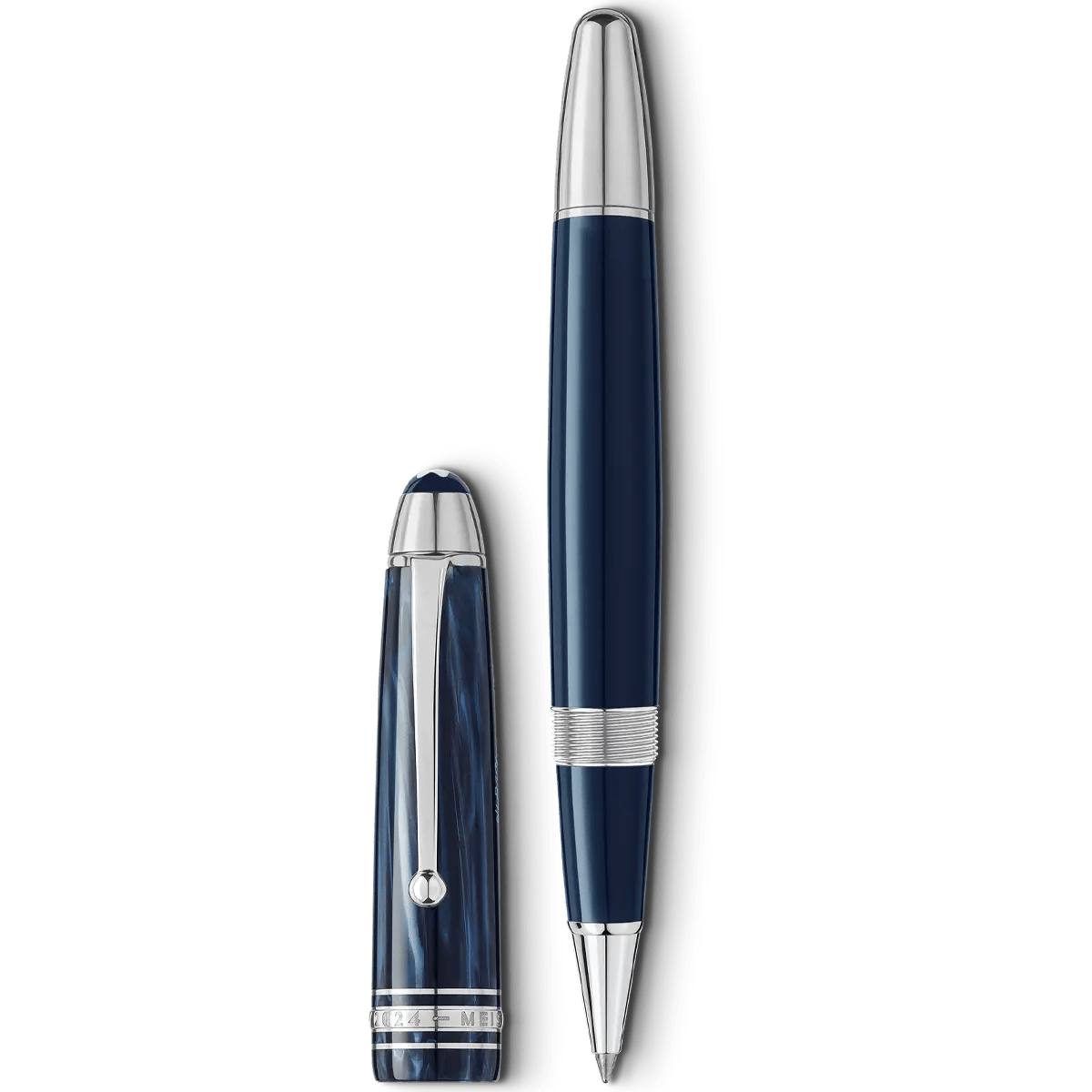 Montblanc Meisterstuck Rollerball Pen - 162 The Origin Blue - Pen Boutique Ltd