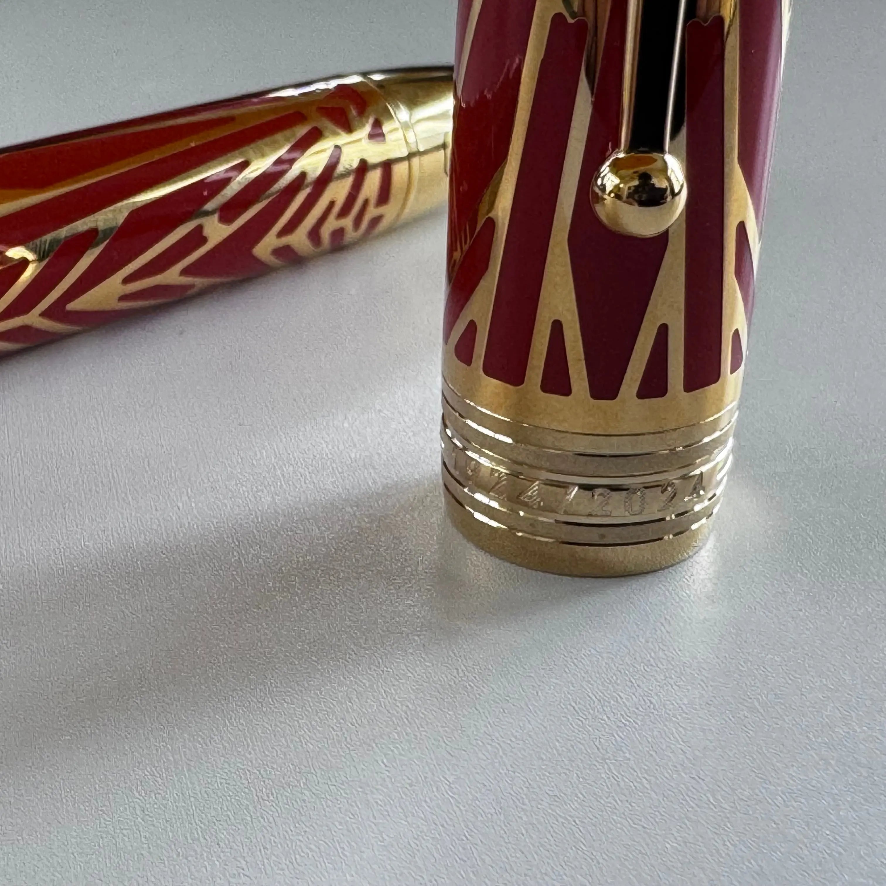 Montblanc Meisterstuck Rollerball Pen - 162 The Origin Solitaire Coral - Pen Boutique Ltd