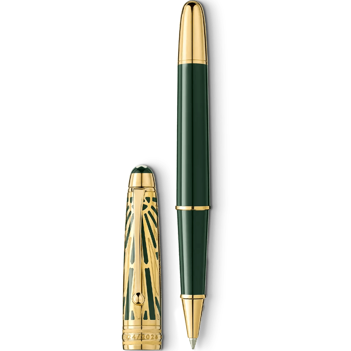 Montblanc Meisterstuck Rollerball Pen - 163 The Origin Green - Doue - Pen Boutique Ltd