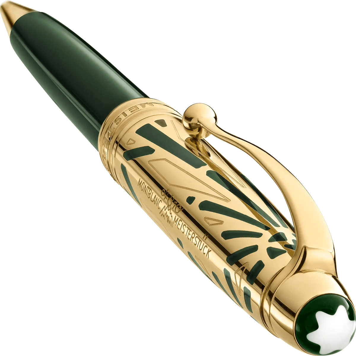 Montblanc Meisterstuck Rollerball Pen - 163 The Origin Green - Doue - Pen Boutique Ltd