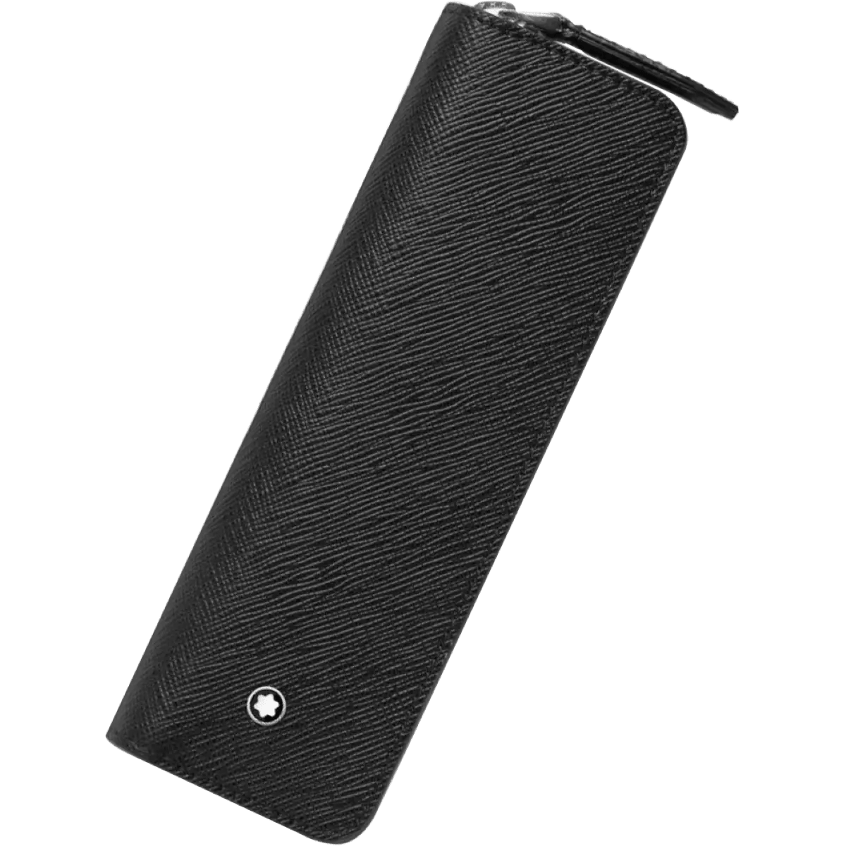 Montblanc Sartorial 1 Pen Pouch - Zipper Closure - Black - Pen Boutique Ltd