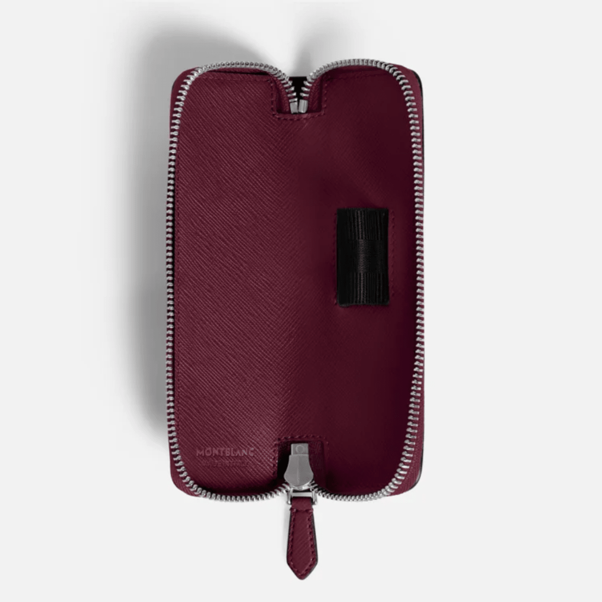 Montblanc Sartorial 1 Pen Pouch - Zipper Closure - Cassis - Pen Boutique Ltd