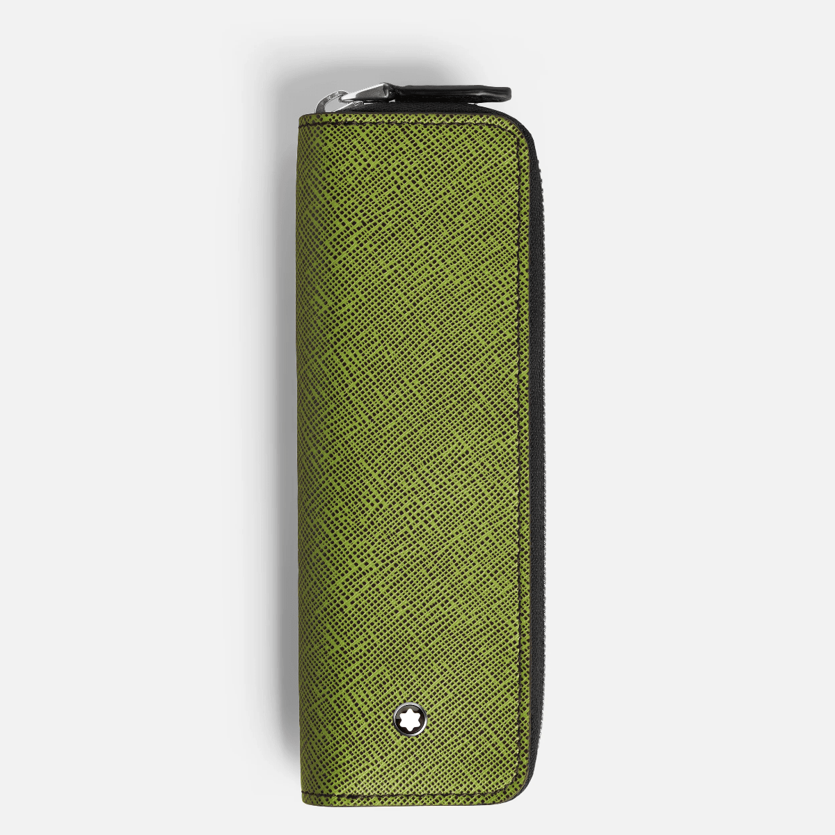 Montblanc Sartorial 1 Pen Pouch - Zipper Closure - Lime/Cassis - Pen Boutique Ltd