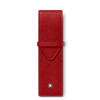 Montblanc Sartorial 2 Pen Pouch - Red - Pen Boutique Ltd