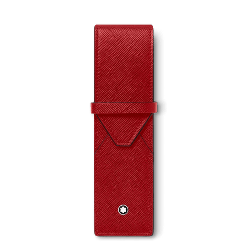 Montblanc Sartorial 2 Pen Pouch - Red - Pen Boutique Ltd