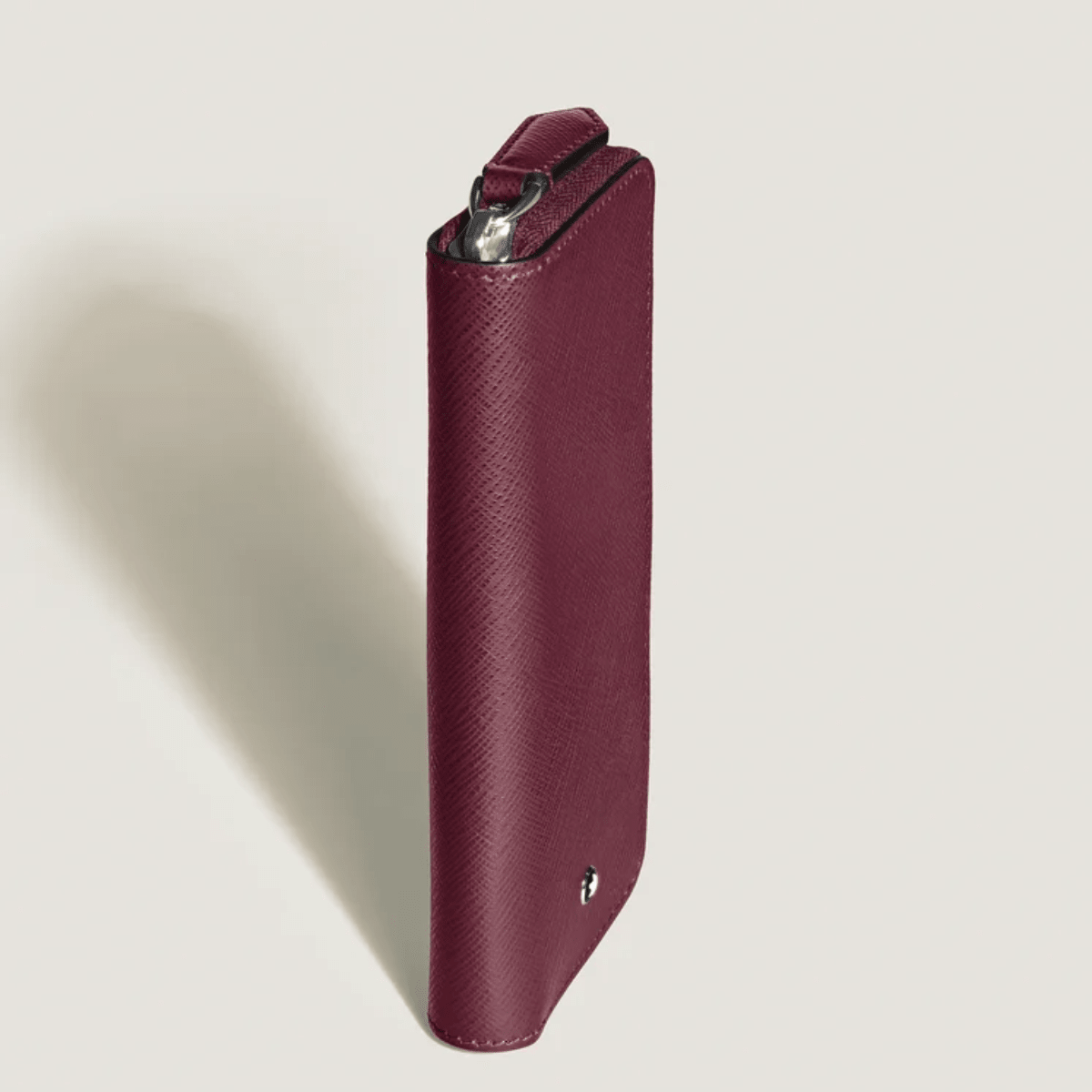 Montblanc Sartorial 2 Pen Pouch - Zipper Closure - Cassis - Pen Boutique Ltd