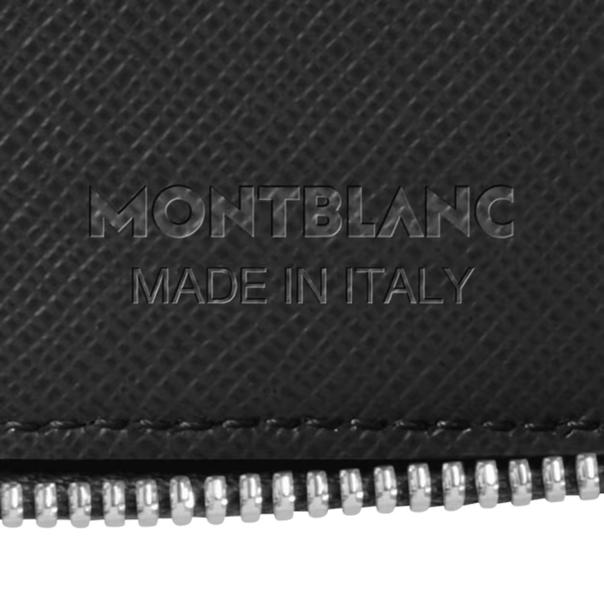 Montblanc Sartorial 5 Pen Pouch - Black (Zipper Closure) - Pen Boutique Ltd