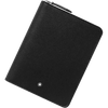 Montblanc Sartorial 5 Pen Pouch - Zipper Closure - Black - Pen Boutique Ltd