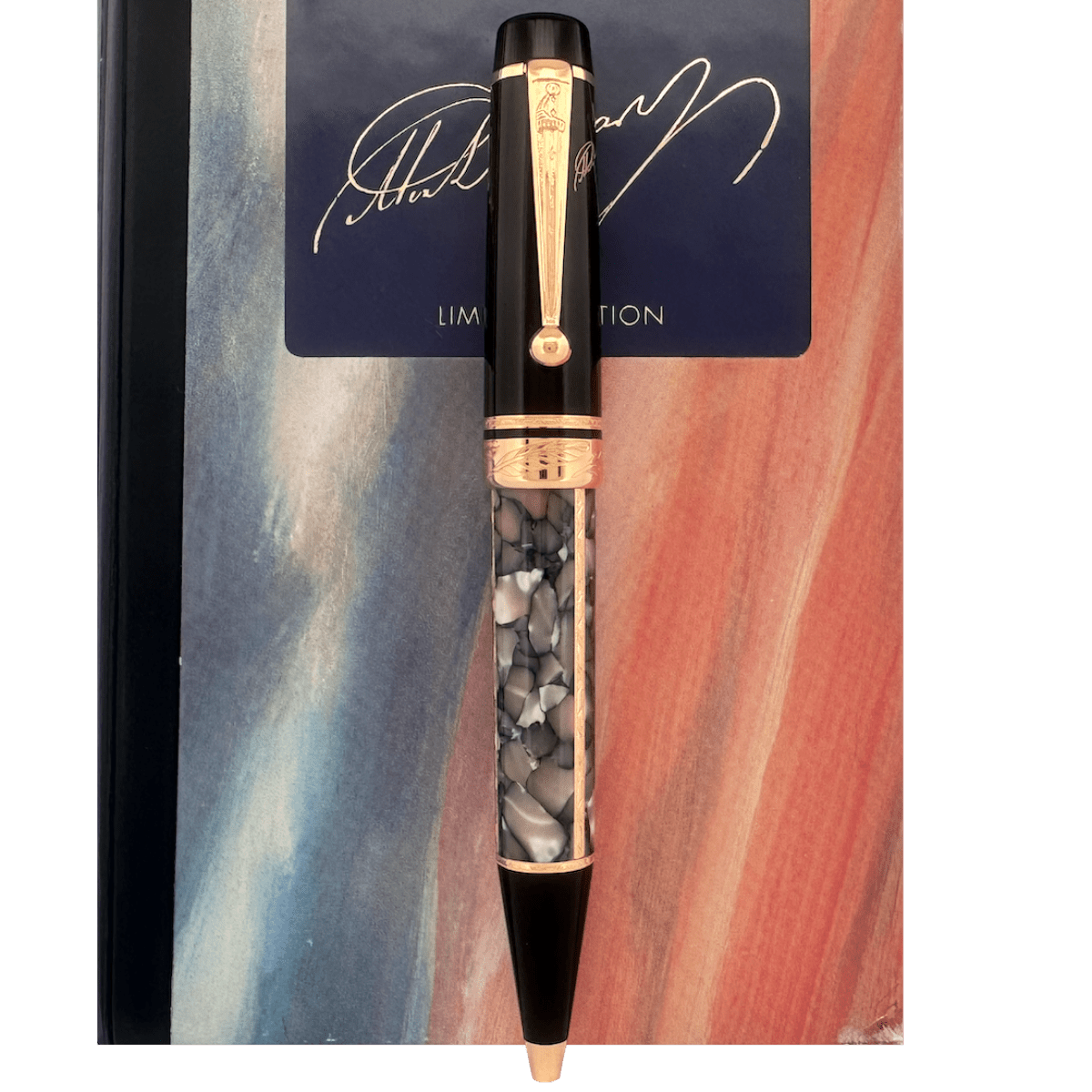 Montblanc Writers Edition Ballpoint Pen - Alexandre Dumas Father Signature (Limited Edition) - Pen Boutique Ltd