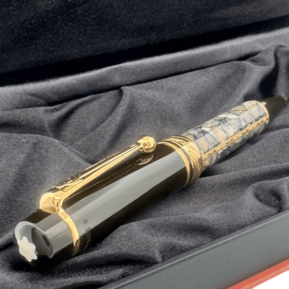 Montblanc Writers Edition Ballpoint Pen - Alexandre Dumas Father Signature (Limited Edition) - Pen Boutique Ltd