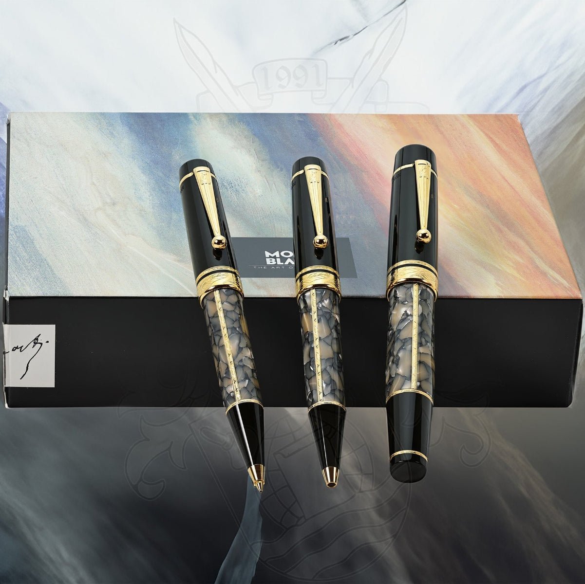 Montblanc Writers Edition Gift Set - Alexandre Dumas (Limited Edition 1996) - Pen Boutique Ltd